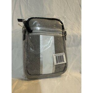 NWT Haute Shore Casey Showoff Crossbody Bag – Gray With White Stripe